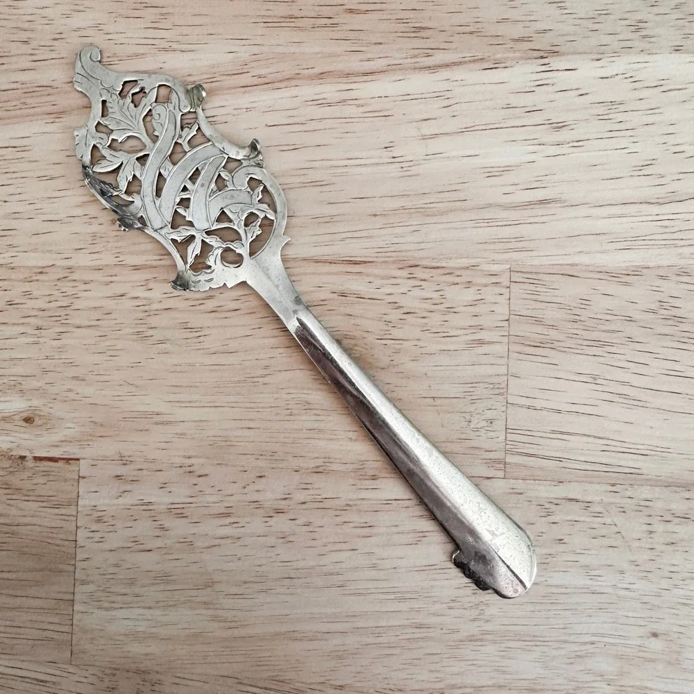 Absinthe Spoon Set La Muse Verte Drip Cup French Man Art Nouveau Sugar Spoons